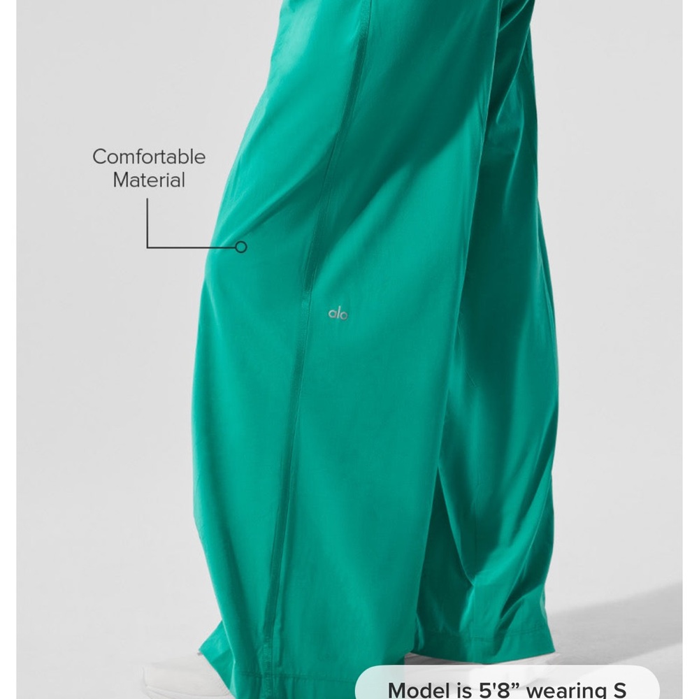 ALO Yoga Teal Relaxed Pants